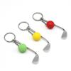 Chaveiro de golfe de metal Artigos esportivos Jogos Lembrança Chaveiro de golfe Pingente