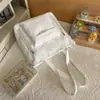 Mochila nueva estilo coreano ins de alta apariencia con estrellas temáticas de bosque, estilo dulce, juego de dos piezas para estudiantes de primaria de 3º a 6º grado