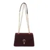 Bolso de Moda Sencillo Estampado de Leopardo Invierno 2025 Nuevo Bolso de Hombro Sencillo y Elegante Bolso Cruzado Pequeño Cuadrado para Viajes