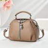 Bolso de Mujer Exquisito Bolso de Mano Pequeño para Mujer 2025 Nuevo Bolso con Borlas Textura Multicapa Plisado Hombro Cruzado