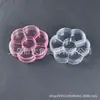 Caja de Almacenamiento de Plástico de 7 Compartimentos para Joyería y Arte de Uñas, Caja de Almacenamiento tipo Paleta Dividida, Caja de Almacenamiento de Maquillaje y Accesorios para Escritorio Fabricante