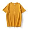 RLAIDI Veludo Laidi Masculino e Feminino Solto Secagem Rápida Manga Curta Casais Primavera e Verão Cor 220g Camiseta Feminina