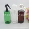 Botella rociadora transparente de 480 ml, botella rociadora de ratón marrón de 480 ml, botella rociadora verde de hombro plano, botella rociadora pequeña para regar flores