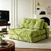 Sofá perezoso para una persona, doble uso para sala de estar, sofá cama plegable, tatami de ocio, cama reclinable para humano y perro, sofá comprimido