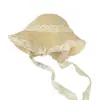 Nuevo Estilo de Verano 2026 Sombrero de Paja Francés para Mujer, Sombrero Transpirable de Encaje Calado para Protección Solar, Sombrero de Playa, Sombrero para el Sol