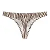 Tanga de una pieza sin costuras de seda helada de secado rápido, talla grande, estilo europeo y americano, con refuerzo de algodón transpirable, para mujer