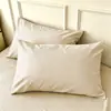 Fronhas Masculinas Classe A Anti-Saliva e Anti-Óleo, Conjunto de Dois, 48x74cm, Conjunto Completo para Travesseiro Único com Capa Interna