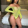 Íntimos Sexy de Manga Larga con Diamantes, Encanto Púrpura Calado, Malla Hot Diamond Transfronteriza, Bikini Europeo y Americano Tzk292