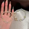 Serie de Pulseras de Cristal: Lujo Ligero, Nicho, Diseño de Alta Gama, Dulces y Versátiles, Pulseras Exquisitas y Elegantes