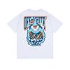 Camiseta de manga corta OW holgada de talla grande para amantes de las marcas de marea europeas y americanas de la generación del verano 2024