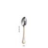 304 Amazon Vajilla Occidental Transfronteriza Hotel Cuchillo para Bistec y Tenedor Acero Inoxidable Tenedor y Cuchara para Postre Juego de 24 Piezas