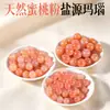 Pulsera de Cuentas Sueltas de Ágata Rosa Melocotón Natural Tang Pulsera de Cristal Gradiente Hecha a Mano para DIY Materiales para Joyería