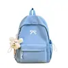 Nova mochila estilo ins japonês, fresca e doce, na cor de doce, para alunos do ensino fundamental II e médio, leve e de grande capacidade, com duas alças
