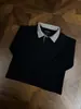 Sudadera de manga larga ancha y holgada, estilo Cleanfit, con estampado de pata de gallo y patchwork de algodón espacial, para hombre y mujer, estilo old money, otoño