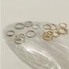 Anillo de Personalidad de Moda para Mujer ins Moderno Estilo Frío Nicho Conjunto de Anillos para Articulación Anillo Simple Hip-hop Retro Liso Anillo
