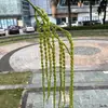 Fabricante de Flores Artificiales para Bodas Verdes Hortensia Verde Rosa Rocío de Golondrina Loto Bola de Cebolla Decoración Suave para Bodas Flor Artificial al por Mayor