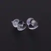 Aretes Transparentes Palillos de Resina para Agujeros de Oreja Estudiantes Invisibles y Antialérgicos Pequeños Palillos Esterilizadores de Plástico Palillos para Orejas Agujas Antibloqueo
