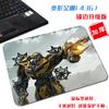 Tamaño pequeño Transformers ciencia ficción genial alfombrilla de ratón de oficina cuadrada portátil Megatron Bumblebee alfombrilla de computadora para e-sports