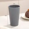 Venta Directa de Fábrica Paja de Trigo Simple Taza para Beber en Casa y Oficina Creativa Linda Pareja Color Sólido Taza Redonda