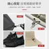 Botones Transfronterizos de Fábrica, Hebillas de Resorte de Plástico, Hebillas de Cuerda de Nailon, Botones Decorativos para Tiradores de Bolsos y Zapatos Negros