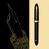 Caneta MAJOHN V60 Pistão Positivo Triangular Caneta Esferográfica de Assinatura Plug-in Anti-rolagem Núcleo de Esfera Importado