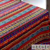 Tecido Boêmio Étnico Impresso Algodão e Linho Tecido de Vestuário Vintage Handmade DIY Toalha de Mesa Patchwork Sudeste Asiático