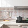 Adhesivos de cocina a prueba de aceite papel tapiz autoadhesivo impermeable gabinete escritorio azulejo estufa película de mármol película protectora de mesa