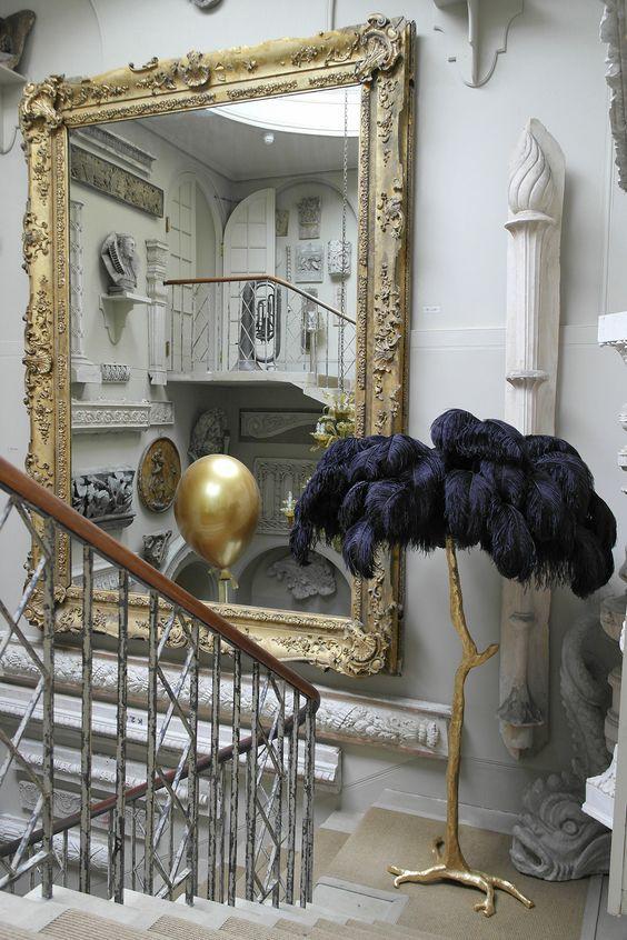 ostrich centerpieces feather 1