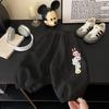 Pantalones de Chándal Estampados Estilo Coreano para Niños, Nuevos de Primavera, con Puños, de Moda, Dibujos Animados, Primavera, Otoño, Invierno, Felpa, Joggers