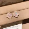 Collar y Pendientes con Colgante de Flor de Circonita Estilo Palacio Retro, Cadena para Clavícula de Lujo Ligero de Gama Alta, Set de Joyería de Moda para Mujer