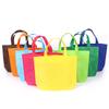 Producción de Bolsas No Tejidas con Impresión de Logo, Bolsas de Empaque No Tejidas Laminadas para Compras, Bolsas Tote Coloridas Termoselladas que se Pueden Imprimir