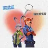 Chaveiro Zootopia Nick Judy Acrílico Dupla Face Alto Valor Mochila Escolar Pingente Fofo Periféricos de Presente