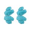 Pendientes exagerados de aleación nuevos europeos y americanos, pendientes de estilo frío de metal irregular multicapa para mujer, pendientes personalizados simples