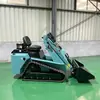 Exportação Reino Unido Mini Carregadeira Multifuncional para Pomar Colheita Transporte Mini Skid Steer Jardim Carregadeira Hidráulica