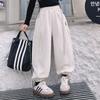 Pantalones deportivos de primavera y otoño para niñas, nuevo estilo 2024, ropa informal de moda para otoño e invierno, pantalones deportivos para niños.