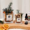 Expansión al por mayor aceite esencial DIY bolsa hecha a mano adornos de aromaterapia cuadrado Copa INS canela flor seca regalo a mano aromaterapia sin fuego