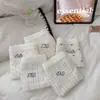 Roupa íntima de algodão puro xadrez fufu macio calcinha de menina cintura média algodão puro 10A antibacteriana algodão puro entrepernas estendido calcinha triângulo feminina