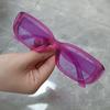 Europa y Estados Unidos nueva moda multicolor montura pequeña cuadrada gafas de sol tendencia transfronterizo toma callejera gafas de sol lisas fabricantes venta al por mayor gafas
