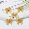 Stock del Fabricante Lazo de Poliéster Envuelto de Doble Cara de 0.7 cm Mini Lazo de Color Sólido Cinta para Envolver Regalos Flor