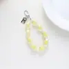 Cordón para Teléfono Móvil Colgante Corto Estrella de Cinco Puntas Accesorios para Bolso Combinación Universal Llave de Coche Set de Audífonos Amor Colgante Moda Nuevo