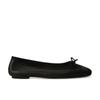 ¡En stock, se envía al instante! Bailarinas Cuadradas de Moda Versátiles Estilo Francés con Lazo y Tacón Grueso para Mujer, Zapatos Planos sin Cordones para Primavera