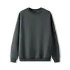 Sudadera con Hombros Caídos para Hombre Pulóver Corte Holgado Oversize Otoño e Invierno Manga Larga Camiseta Básica Casual Versátil Simple Ropa Interior