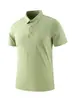 Camiseta Masculina de Secagem Rápida Sem Costura Ultrassônica Estilo Di, Polo de Verão com Características Respiráveis e Confortáveis, Camiseta Feminina de Manga Curta