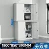 Gabinete de Archivo de Acero Oficina Gabinete de Almacenamiento de Documentos Financieros Hierro Multicapa con Cerradura de Pie Gabinete de Almacenamiento Comercial