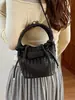 Yuezi 2026 Verano Nuevo Bolso Almohada con Estampado de Moda, Bolso Cruzado Versátil con Estilo, Bolso de Mano Cilíndrico, Bolso Tote Pequeño