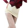 Meias Jacquard de Renda Sexy Meias Ligas Femininas Meias de Rede Meias Base Meias Longas de Seda Preta Emocional plus size Abstinência