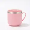 Caneca Transfronteiriça 11oz com Alça Dupla Camada a Vácuo Aço Inoxidável 304 Xícara de Café Copo Térmico Fabricante Atacado