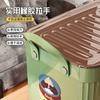 Caja de Almacenamiento Multifuncional para el Hogar para Snacks y Juguetes, Cesta de Almacenamiento con Estampado de Dibujos Animados para Sala de Estar, Dormitorio y Escritorio