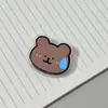 Clip de Memo de Animalito Silencioso Estilo Ins Clip Acrílico de Doble Cara PP Clip de Almacenamiento Clip para Exámenes Clip para Carpeta Clip para Planificador
