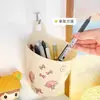Cubo de almacenamiento de pared para dormitorio tamaño mini pequeño cubo de basura colgante para escritorio de estudiante multiusos cubo de almacenamiento para papelería y artículos varios